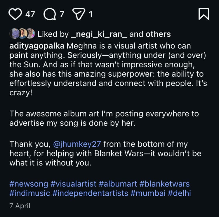 Album Art by Meghna